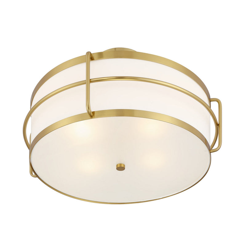 Four Light Semi-Flush Mount<br /><span style="color:#4AB0CE;">Entrega: 4-5 semanas en USA</span><br /><span style="color:#4AB0CE;font-size:60%;">PREGUNTE POR ENTREGA EN PANAMA</span><br />Collection: Chauncey<br />Finish: Warm Brass