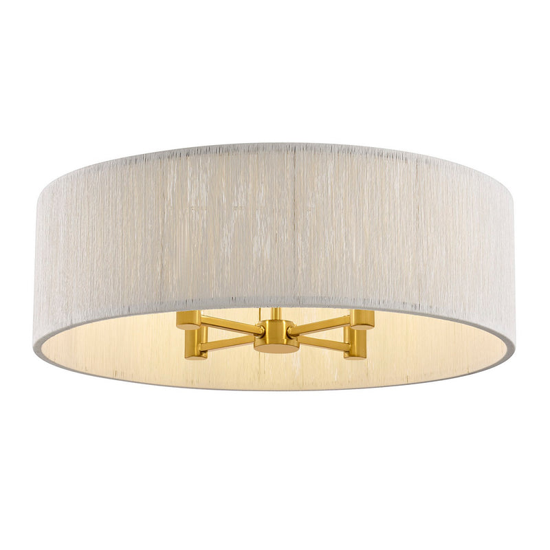 Four Light Flush Mount<br /><span style="color:#4AB0CE;">Entrega: 7-8 semanas en USA</span><br /><span style="color:#4AB0CE;font-size:60%;">PREGUNTE POR ENTREGA EN PANAMA</span><br />Collection: Maynard<br />Finish: Warm Brass