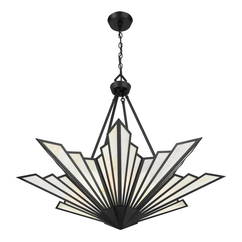 Four Light Pendant<br /><span style="color:#4AB0CE;">Entrega: 4-10 dias en USA</span><br /><span style="color:#4AB0CE;font-size:60%;">PREGUNTE POR ENTREGA EN PANAMA</span><br />Collection: Rivage<br />Finish: Matte Black