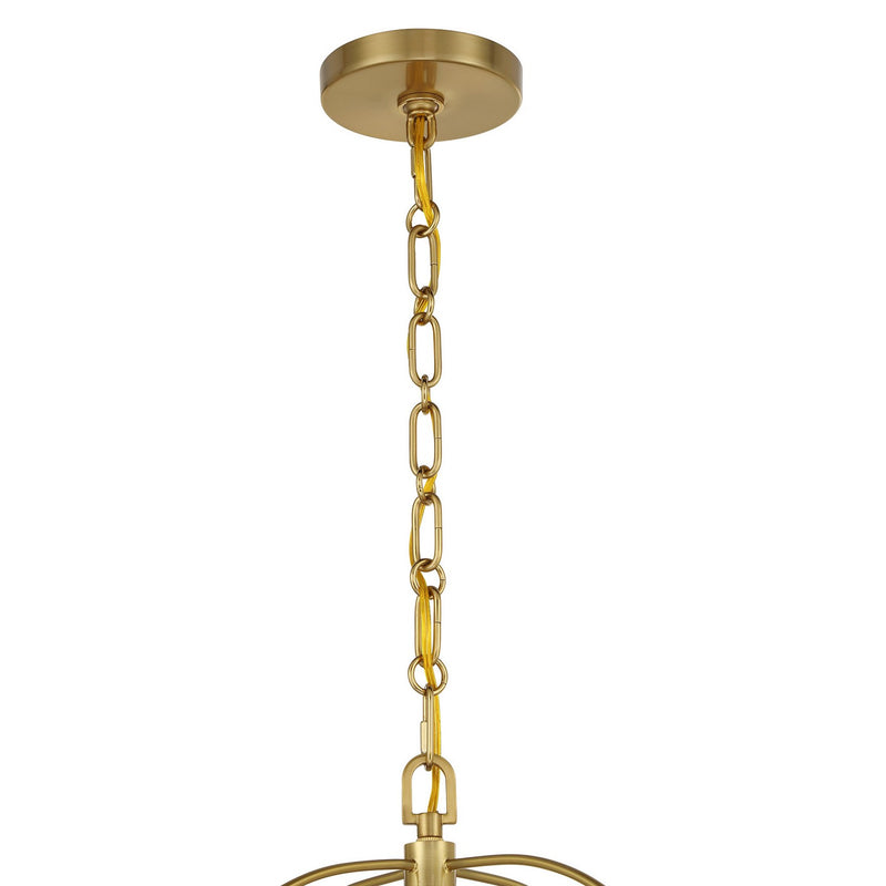 Four Light Pendant<br /><span style="color:#4AB0CE;">Entrega: 4-10 dias en USA</span><br /><span style="color:#4AB0CE;font-size:60%;">PREGUNTE POR ENTREGA EN PANAMA</span><br />Collection: Ashlay<br />Finish: Warm Brass