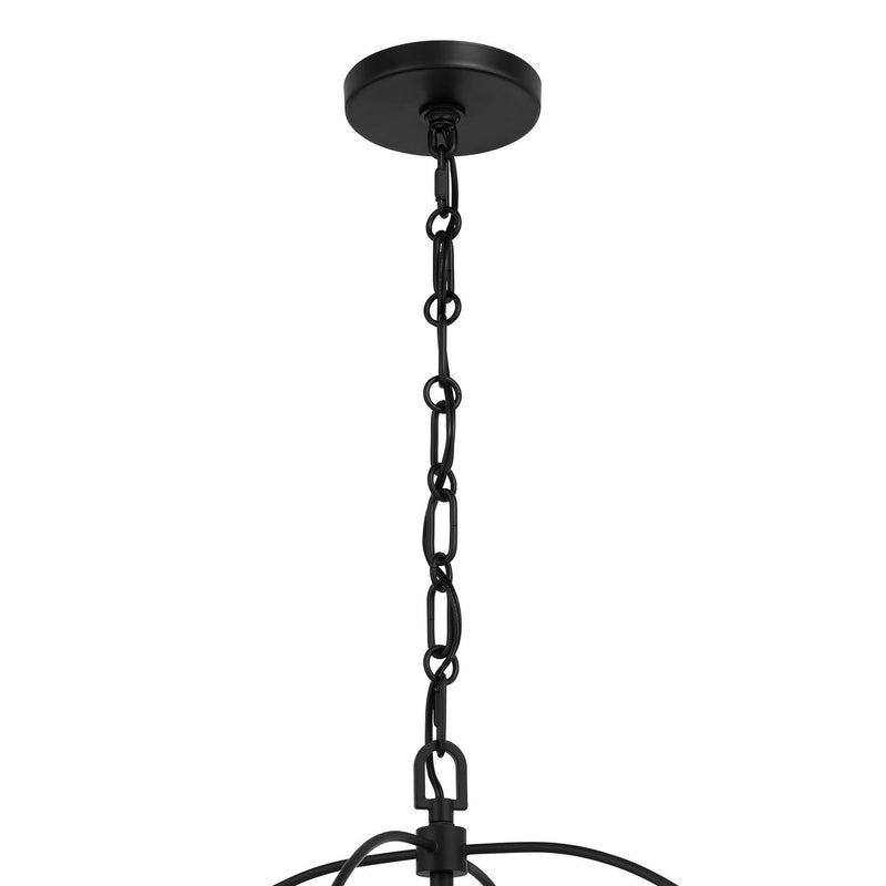 Four Light Pendant<br /><span style="color:#4AB0CE;">Entrega: 4-10 dias en USA</span><br /><span style="color:#4AB0CE;font-size:60%;">PREGUNTE POR ENTREGA EN PANAMA</span><br />Collection: Ashlay<br />Finish: Matte Black