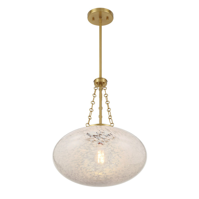 One Light Pendant<br /><span style="color:#4AB0CE;">Entrega: 3-4 semanas en USA</span><br /><span style="color:#4AB0CE;font-size:60%;">PREGUNTE POR ENTREGA EN PANAMA</span><br />Collection: Willow<br />Finish: Warm Brass