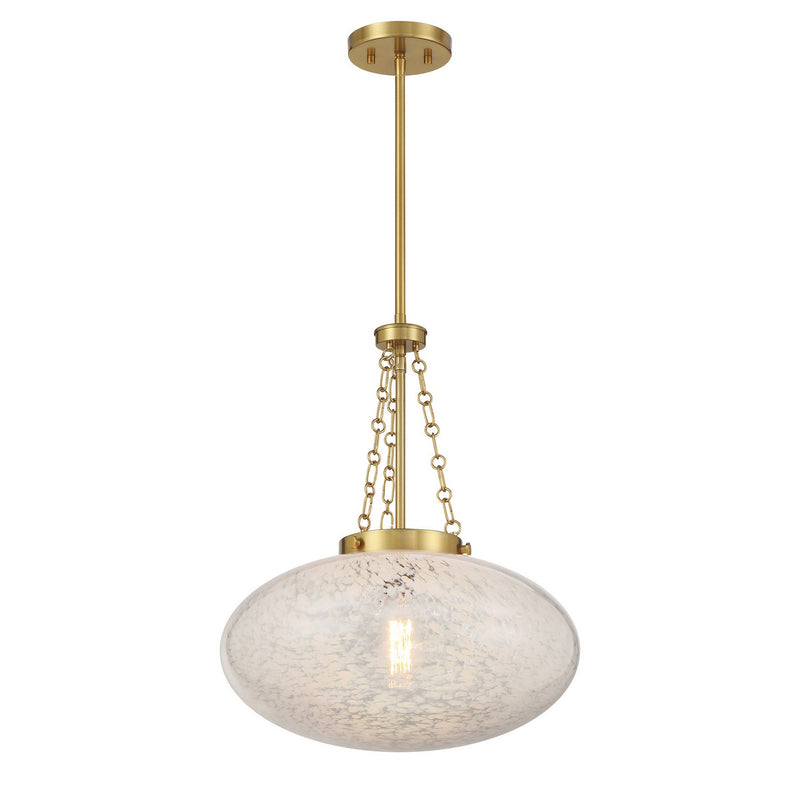 One Light Pendant<br /><span style="color:#4AB0CE;">Entrega: 3-4 semanas en USA</span><br /><span style="color:#4AB0CE;font-size:60%;">PREGUNTE POR ENTREGA EN PANAMA</span><br />Collection: Willow<br />Finish: Warm Brass