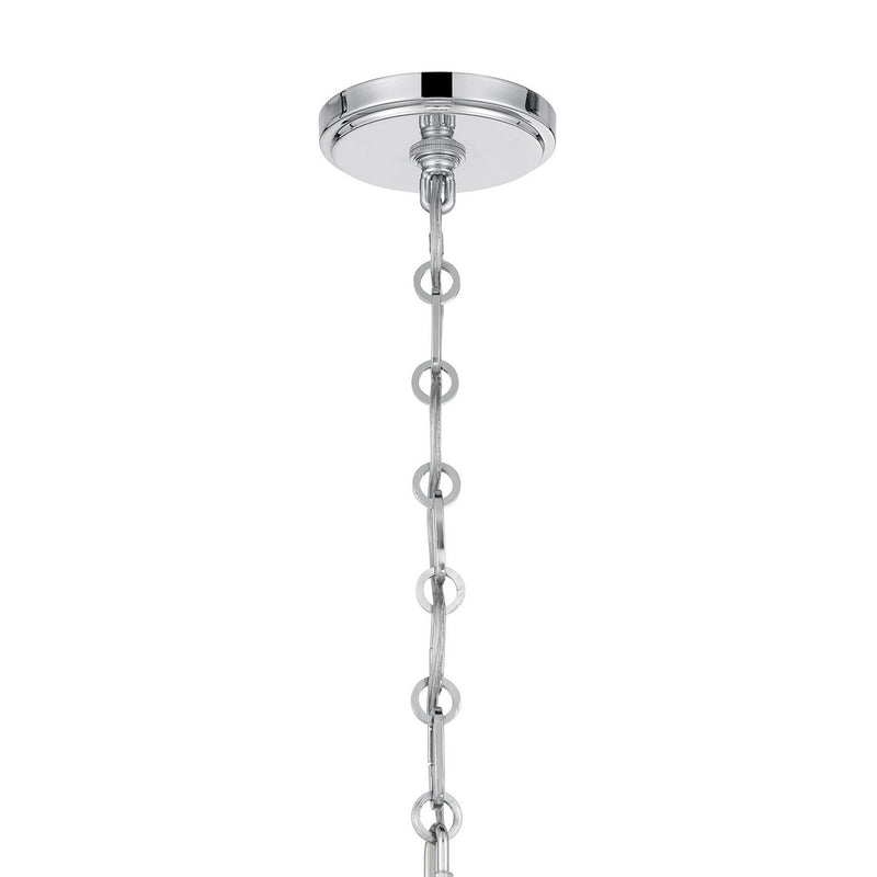 One Light Pendant<br /><span style="color:#4AB0CE;">Entrega: 4-10 dias en USA</span><br /><span style="color:#4AB0CE;font-size:60%;">PREGUNTE POR ENTREGA EN PANAMA</span><br />Collection: Cabot<br />Finish: Chrome