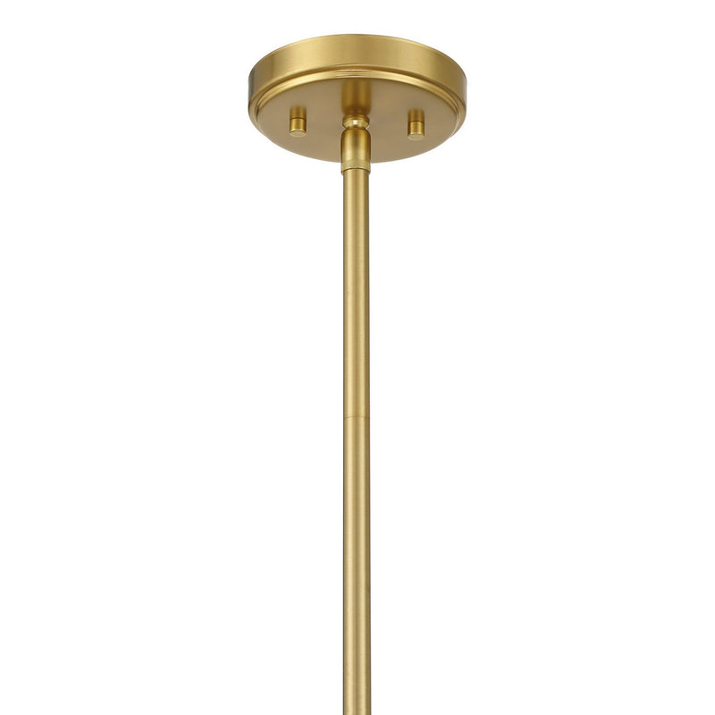One Light Pendant<br /><span style="color:#4AB0CE;">Entrega: 4-10 dias en USA</span><br /><span style="color:#4AB0CE;font-size:60%;">PREGUNTE POR ENTREGA EN PANAMA</span><br />Collection: Pastis<br />Finish: Warm Brass