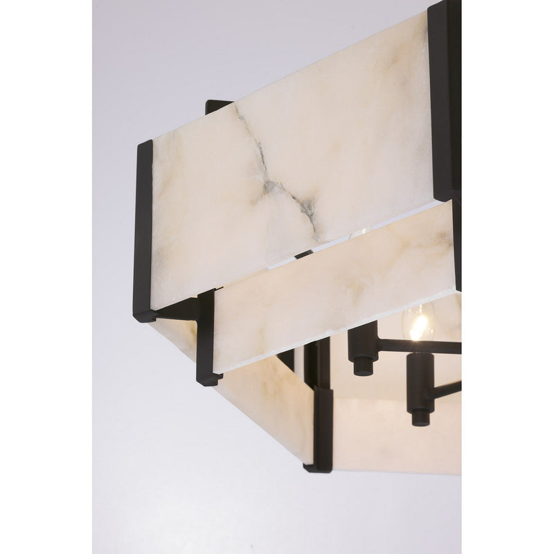 Six Light Pendant<br /><span style="color:#4AB0CE;">Entrega: 4-10 dias en USA</span><br /><span style="color:#4AB0CE;font-size:60%;">PREGUNTE POR ENTREGA EN PANAMA</span><br />Collection: Orleans<br />Finish: Black Cashmere