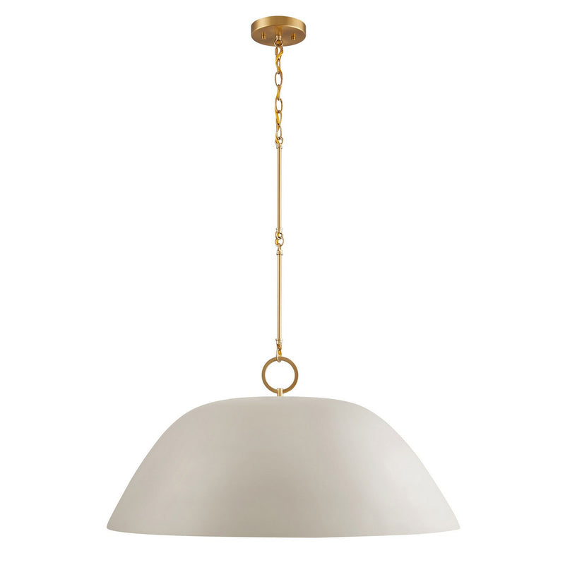 One Light Pendant<br /><span style="color:#4AB0CE;">Entrega: 4-10 dias en USA</span><br /><span style="color:#4AB0CE;font-size:60%;">PREGUNTE POR ENTREGA EN PANAMA</span><br />Collection: Alta<br />Finish: Concrete and Brass