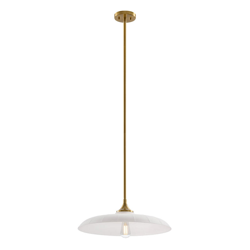 One Light Pendant<br /><span style="color:#4AB0CE;">Entrega: 4-10 dias en USA</span><br /><span style="color:#4AB0CE;font-size:60%;">PREGUNTE POR ENTREGA EN PANAMA</span><br />Collection: Hadley<br />Finish: Warm Brass