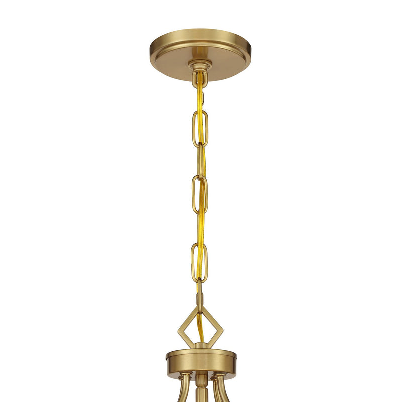 Four Light Pendant<br /><span style="color:#4AB0CE;">Entrega: 4-10 dias en USA</span><br /><span style="color:#4AB0CE;font-size:60%;">PREGUNTE POR ENTREGA EN PANAMA</span><br />Collection: Mercer<br />Finish: Matte Black and Warm Brass