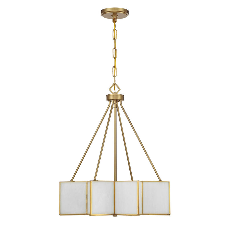 Three Light Pendant<br /><span style="color:#4AB0CE;">Entrega: 4-10 dias en USA</span><br /><span style="color:#4AB0CE;font-size:60%;">PREGUNTE POR ENTREGA EN PANAMA</span><br />Collection: Reiling<br />Finish: Warm Brass