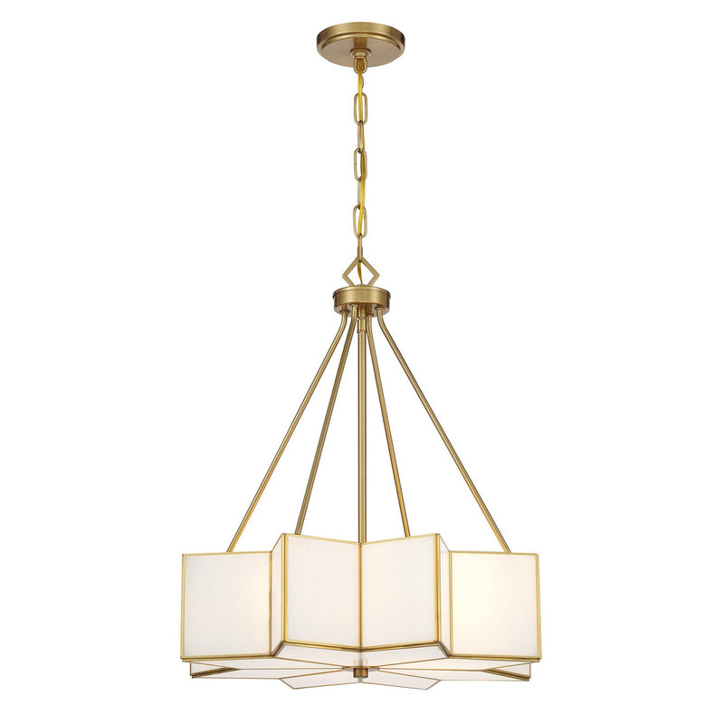 Three Light Pendant<br /><span style="color:#4AB0CE;">Entrega: 4-10 dias en USA</span><br /><span style="color:#4AB0CE;font-size:60%;">PREGUNTE POR ENTREGA EN PANAMA</span><br />Collection: Reiling<br />Finish: Warm Brass