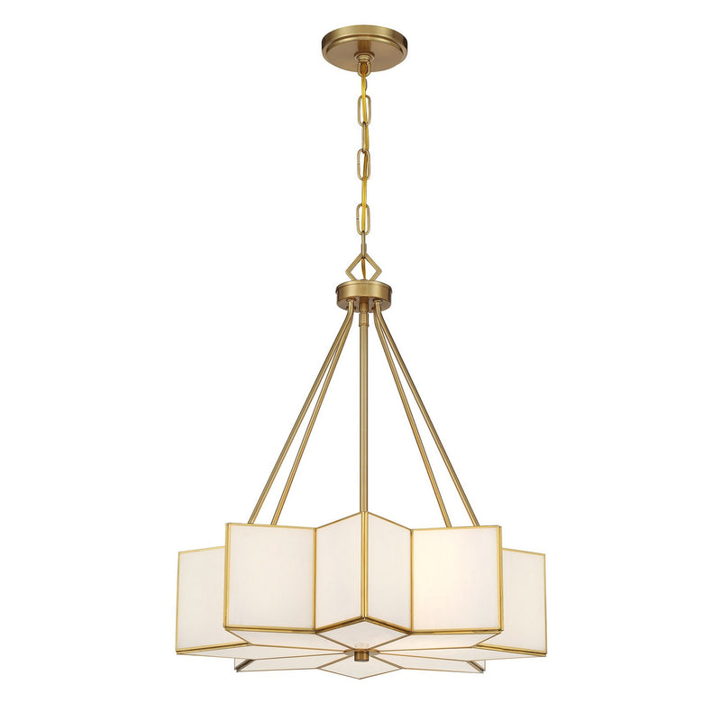 Three Light Pendant<br /><span style="color:#4AB0CE;">Entrega: 4-10 dias en USA</span><br /><span style="color:#4AB0CE;font-size:60%;">PREGUNTE POR ENTREGA EN PANAMA</span><br />Collection: Reiling<br />Finish: Warm Brass
