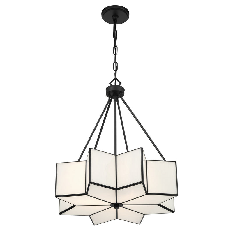 Three Light Pendant<br /><span style="color:#4AB0CE;">Entrega: 4-10 dias en USA</span><br /><span style="color:#4AB0CE;font-size:60%;">PREGUNTE POR ENTREGA EN PANAMA</span><br />Collection: Reiling<br />Finish: Matte Black