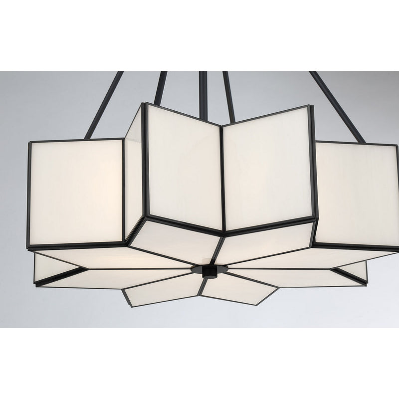 Three Light Pendant<br /><span style="color:#4AB0CE;">Entrega: 4-10 dias en USA</span><br /><span style="color:#4AB0CE;font-size:60%;">PREGUNTE POR ENTREGA EN PANAMA</span><br />Collection: Reiling<br />Finish: Matte Black
