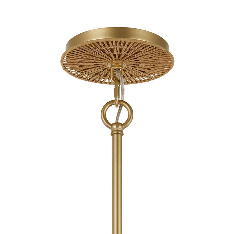 Five Light Pendant<br /><span style="color:#4AB0CE;">Entrega: 4-10 dias en USA</span><br /><span style="color:#4AB0CE;font-size:60%;">PREGUNTE POR ENTREGA EN PANAMA</span><br />Collection: Abbott<br />Finish: Distressed Gold