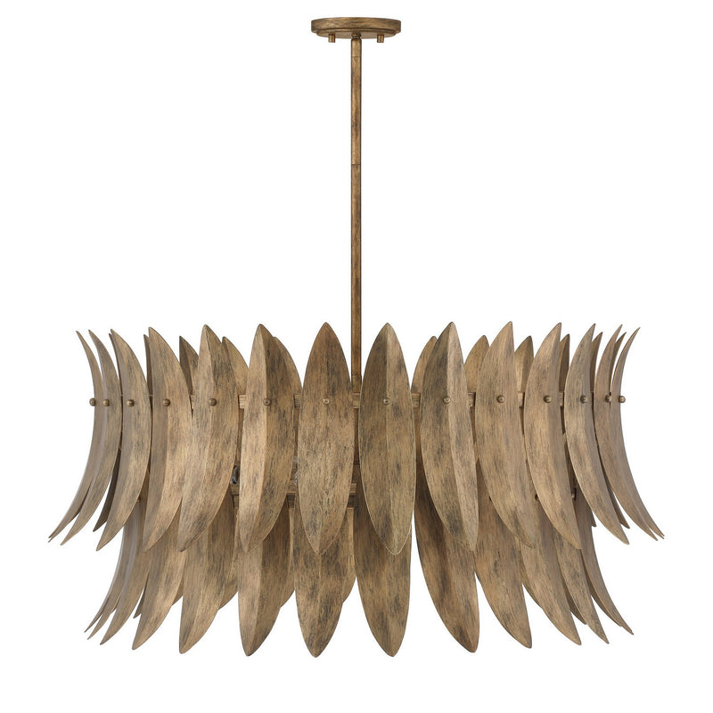 Eight Light Pendant<br /><span style="color:#4AB0CE;">Entrega: 4-10 dias en USA</span><br /><span style="color:#4AB0CE;font-size:60%;">PREGUNTE POR ENTREGA EN PANAMA</span><br />Collection: Sanctuary<br />Finish: Coronado