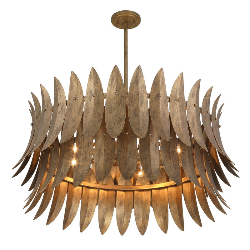 Eight Light Pendant<br /><span style="color:#4AB0CE;">Entrega: 4-10 dias en USA</span><br /><span style="color:#4AB0CE;font-size:60%;">PREGUNTE POR ENTREGA EN PANAMA</span><br />Collection: Sanctuary<br />Finish: Coronado