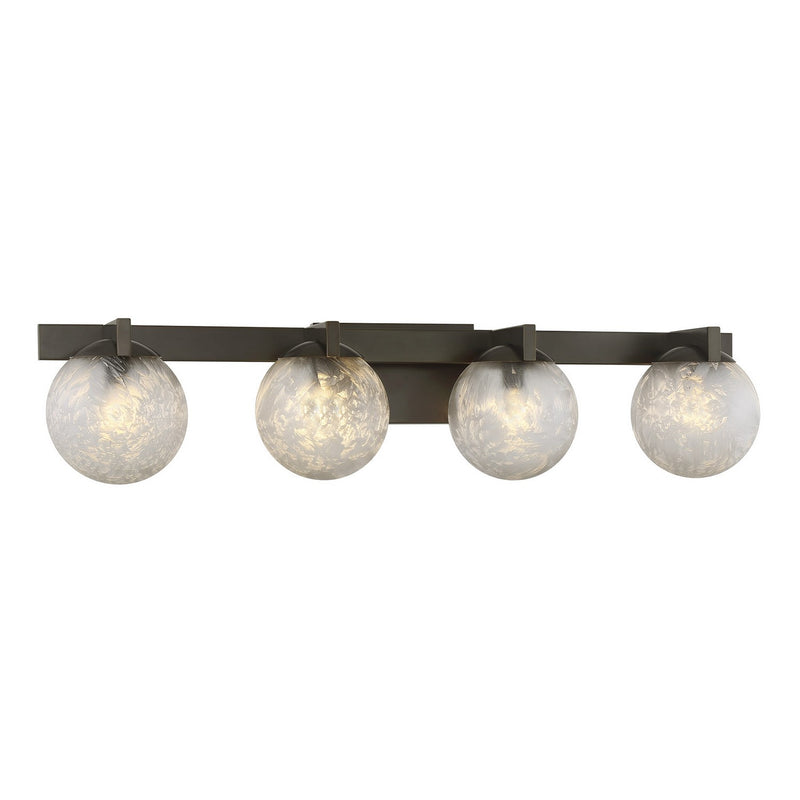 Four Light Bathroom Vanity<br /><span style="color:#4AB0CE;">Entrega: 4-10 dias en USA</span><br /><span style="color:#4AB0CE;font-size:60%;">PREGUNTE POR ENTREGA EN PANAMA</span><br />Collection: Darien<br />Finish: Mediterranean Bronze