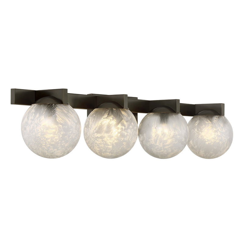 Four Light Bathroom Vanity<br /><span style="color:#4AB0CE;">Entrega: 4-10 dias en USA</span><br /><span style="color:#4AB0CE;font-size:60%;">PREGUNTE POR ENTREGA EN PANAMA</span><br />Collection: Darien<br />Finish: Mediterranean Bronze