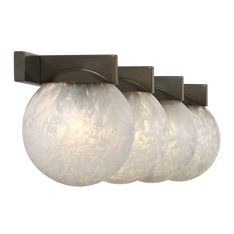 Four Light Bathroom Vanity<br /><span style="color:#4AB0CE;">Entrega: 4-10 dias en USA</span><br /><span style="color:#4AB0CE;font-size:60%;">PREGUNTE POR ENTREGA EN PANAMA</span><br />Collection: Darien<br />Finish: Mediterranean Bronze