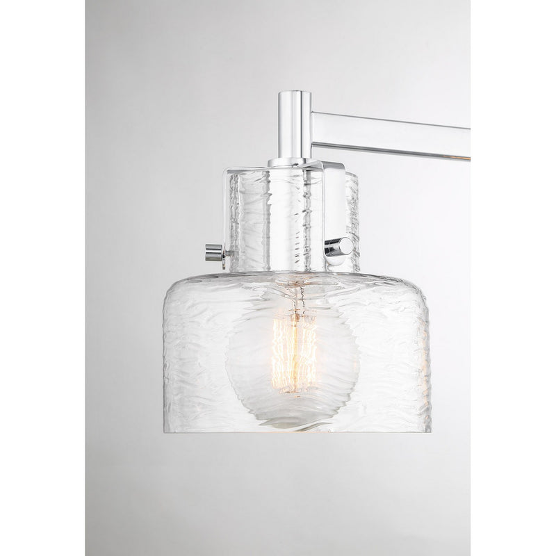 Three Light Bathroom Vanity<br /><span style="color:#4AB0CE;">Entrega: 2-3 semanas en USA</span><br /><span style="color:#4AB0CE;font-size:60%;">PREGUNTE POR ENTREGA EN PANAMA</span><br />Collection: Dover<br />Finish: Chrome