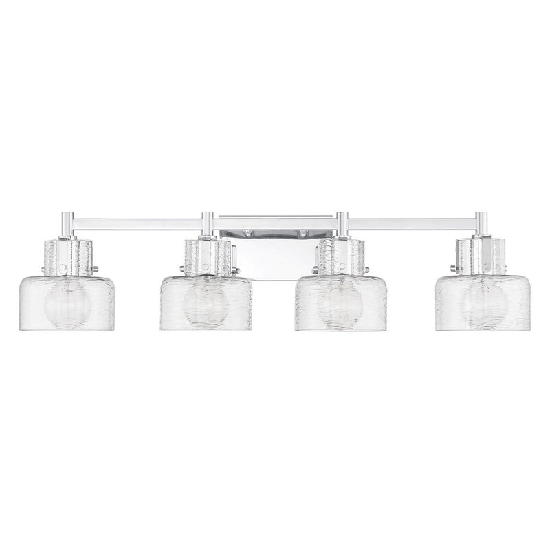 Four Light Bathroom Vanity<br /><span style="color:#4AB0CE;">Entrega: 2-3 semanas en USA</span><br /><span style="color:#4AB0CE;font-size:60%;">PREGUNTE POR ENTREGA EN PANAMA</span><br />Collection: Dover<br />Finish: Chrome
