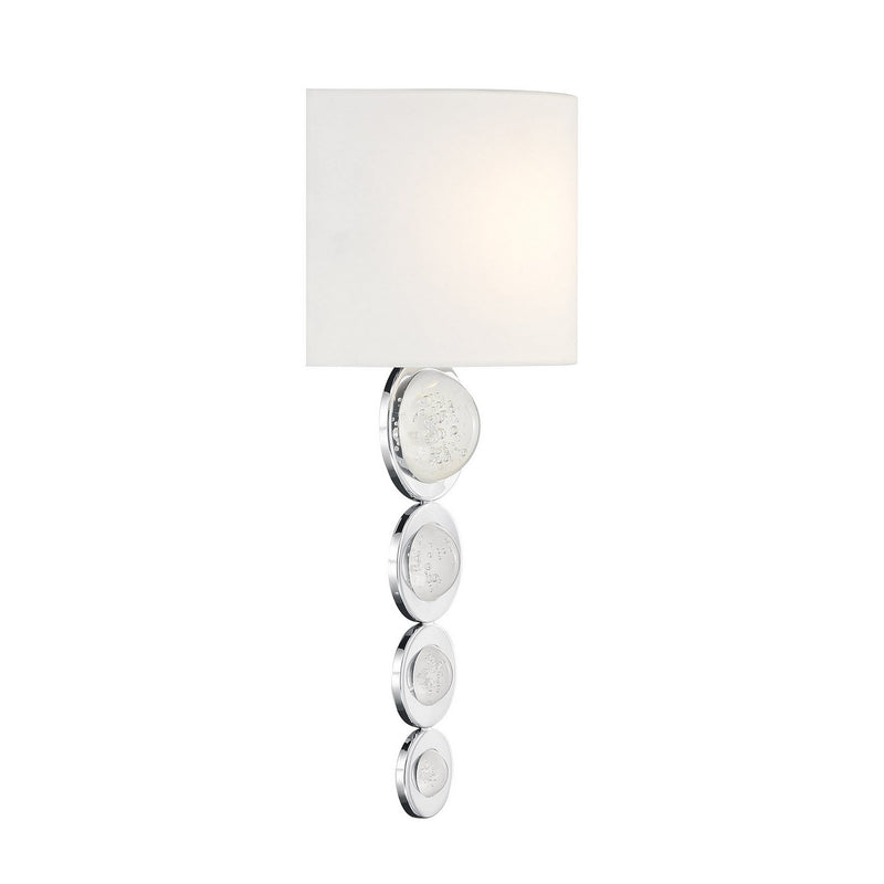 LED Wall Sconce<br /><span style="color:#4AB0CE;">Entrega: 4-10 dias en USA</span><br /><span style="color:#4AB0CE;font-size:60%;">PREGUNTE POR ENTREGA EN PANAMA</span><br />Collection: Marseille<br />Finish: Chrome
