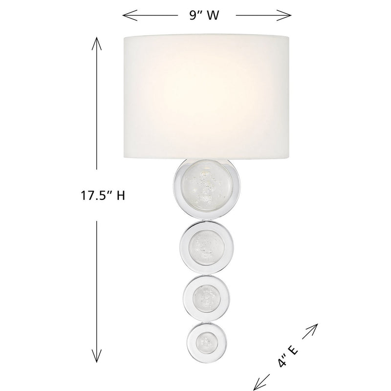 Savoy House - 9-1032-1-11 - LED Wall Sconce - Marseille - Chrome
