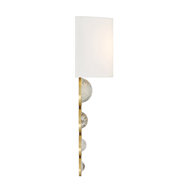 LED Wall Sconce<br /><span style="color:#4AB0CE;">Entrega: 4-10 dias en USA</span><br /><span style="color:#4AB0CE;font-size:60%;">PREGUNTE POR ENTREGA EN PANAMA</span><br />Collection: Marseille<br />Finish: Warm Brass