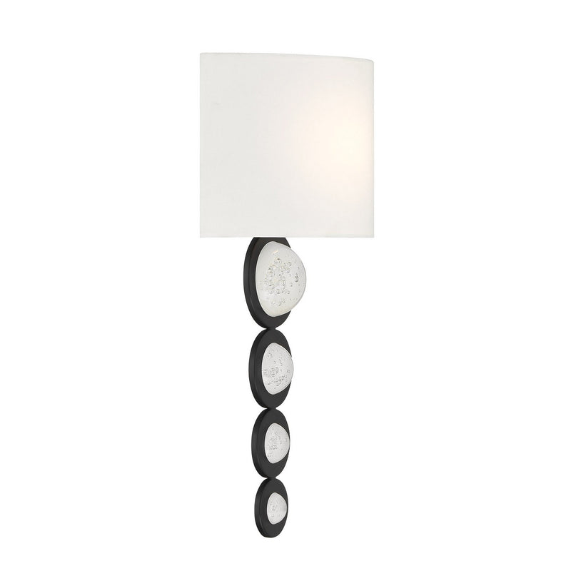 LED Wall Sconce<br /><span style="color:#4AB0CE;">Entrega: 4-10 dias en USA</span><br /><span style="color:#4AB0CE;font-size:60%;">PREGUNTE POR ENTREGA EN PANAMA</span><br />Collection: Marseille<br />Finish: Matte Black
