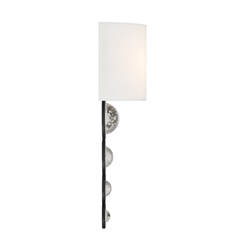 LED Wall Sconce<br /><span style="color:#4AB0CE;">Entrega: 4-10 dias en USA</span><br /><span style="color:#4AB0CE;font-size:60%;">PREGUNTE POR ENTREGA EN PANAMA</span><br />Collection: Marseille<br />Finish: Matte Black