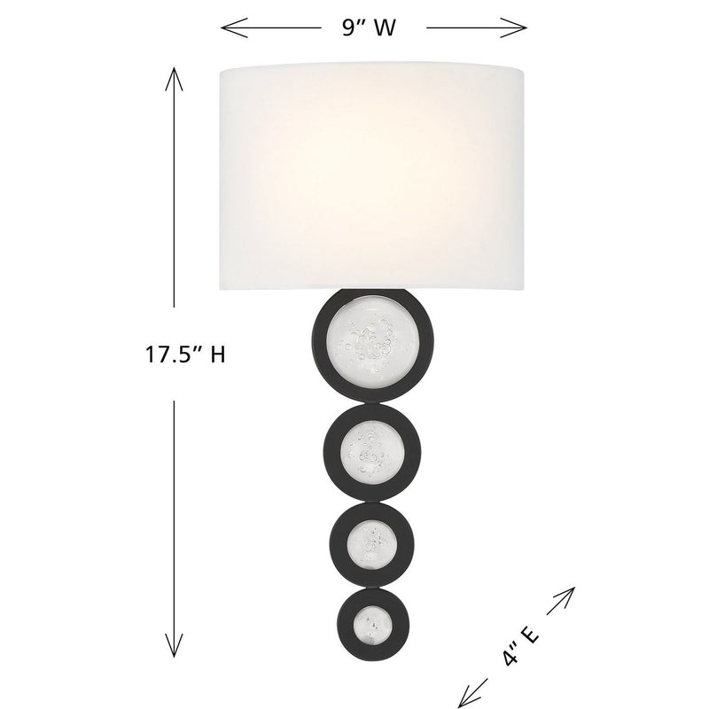 Savoy House - 9-1032-1-89 - LED Wall Sconce - Marseille - Matte Black