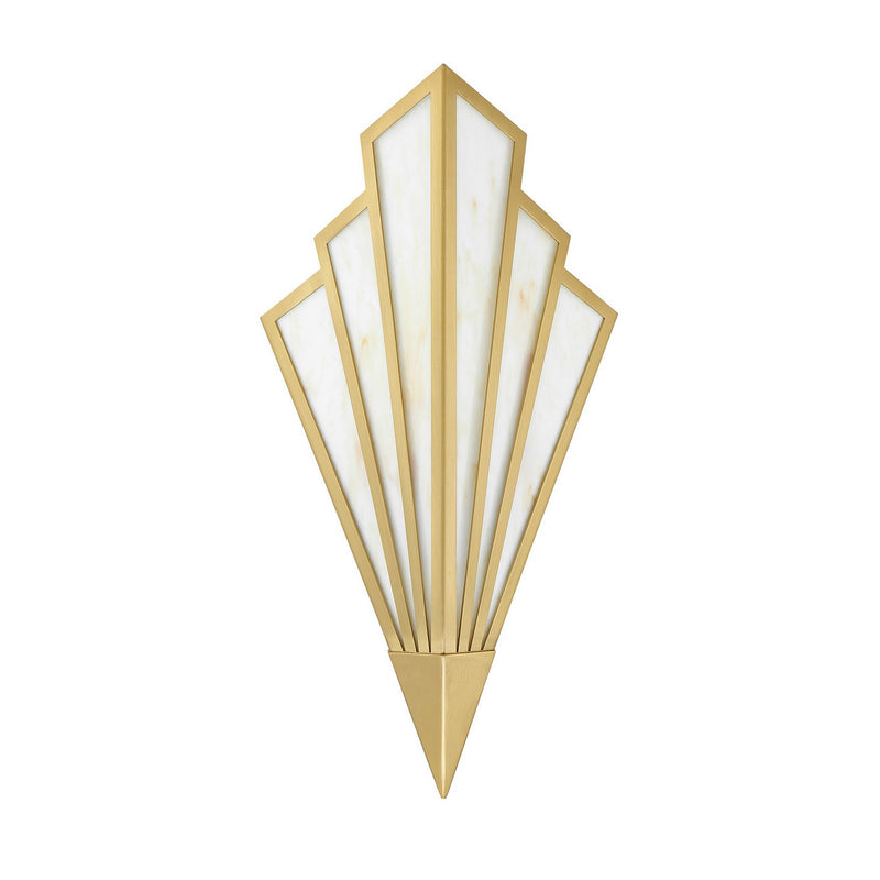 LED Wall Sconce<br /><span style="color:#4AB0CE;">Entrega: 6-7 semanas en USA</span><br /><span style="color:#4AB0CE;font-size:60%;">PREGUNTE POR ENTREGA EN PANAMA</span><br />Collection: Rivage<br />Finish: Warm Brass
