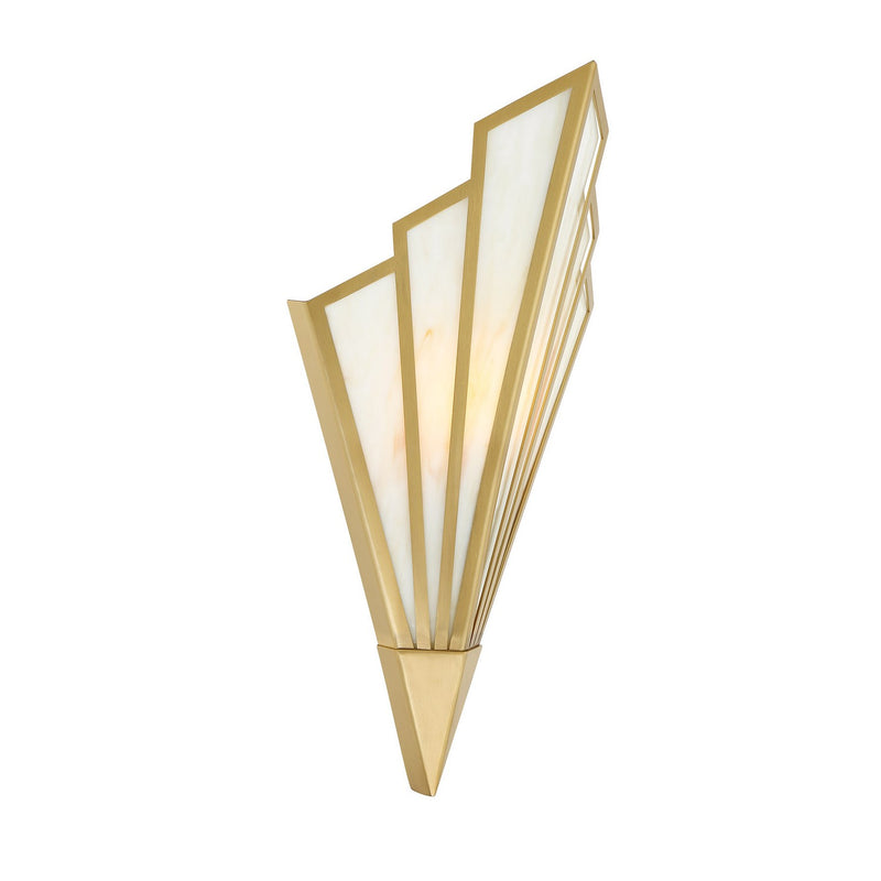 LED Wall Sconce<br /><span style="color:#4AB0CE;">Entrega: 6-7 semanas en USA</span><br /><span style="color:#4AB0CE;font-size:60%;">PREGUNTE POR ENTREGA EN PANAMA</span><br />Collection: Rivage<br />Finish: Warm Brass