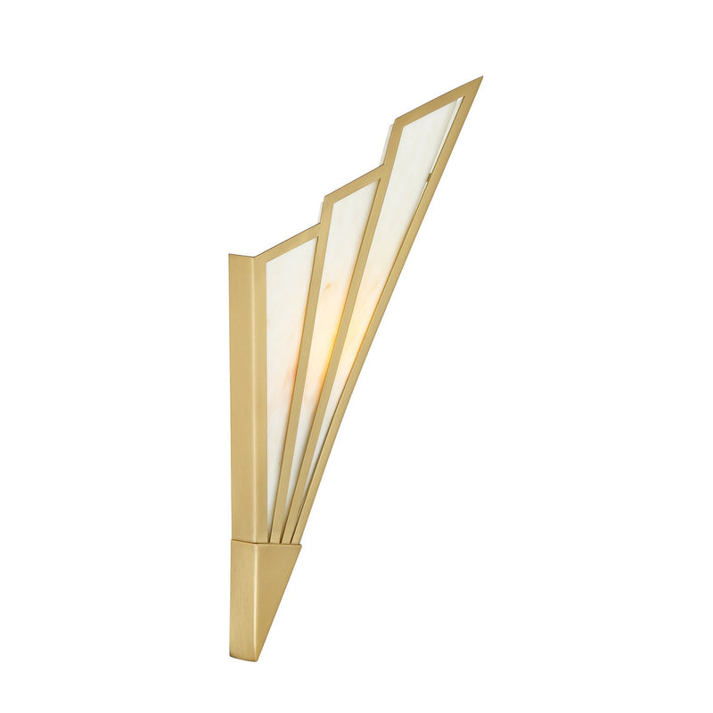 LED Wall Sconce<br /><span style="color:#4AB0CE;">Entrega: 6-7 semanas en USA</span><br /><span style="color:#4AB0CE;font-size:60%;">PREGUNTE POR ENTREGA EN PANAMA</span><br />Collection: Rivage<br />Finish: Warm Brass