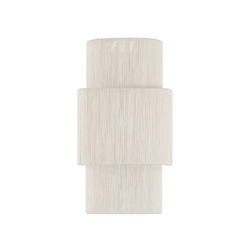 LED Wall Sconce<br /><span style="color:#4AB0CE;">Entrega: 4-10 dias en USA</span><br /><span style="color:#4AB0CE;font-size:60%;">PREGUNTE POR ENTREGA EN PANAMA</span><br />Collection: Balthazar<br />Finish: Natural Abaca