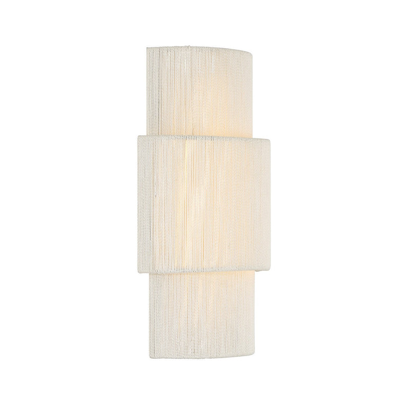 LED Wall Sconce<br /><span style="color:#4AB0CE;">Entrega: 4-10 dias en USA</span><br /><span style="color:#4AB0CE;font-size:60%;">PREGUNTE POR ENTREGA EN PANAMA</span><br />Collection: Balthazar<br />Finish: Natural Abaca