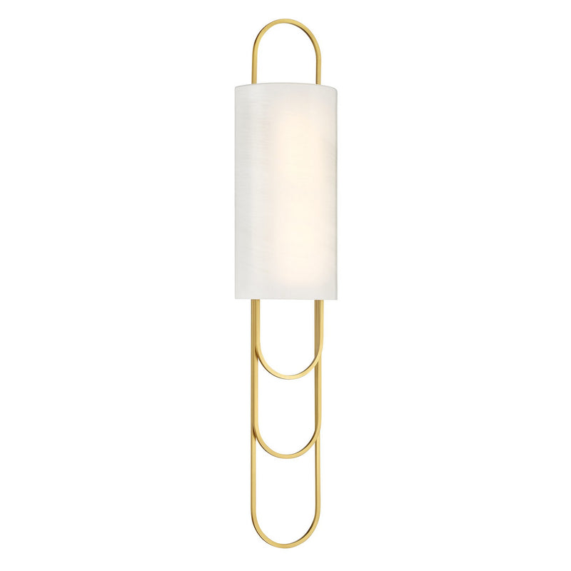 LED Wall Sconce<br /><span style="color:#4AB0CE;">Entrega: 4-10 dias en USA</span><br /><span style="color:#4AB0CE;font-size:60%;">PREGUNTE POR ENTREGA EN PANAMA</span><br />Collection: Tartine<br />Finish: Warm Brass