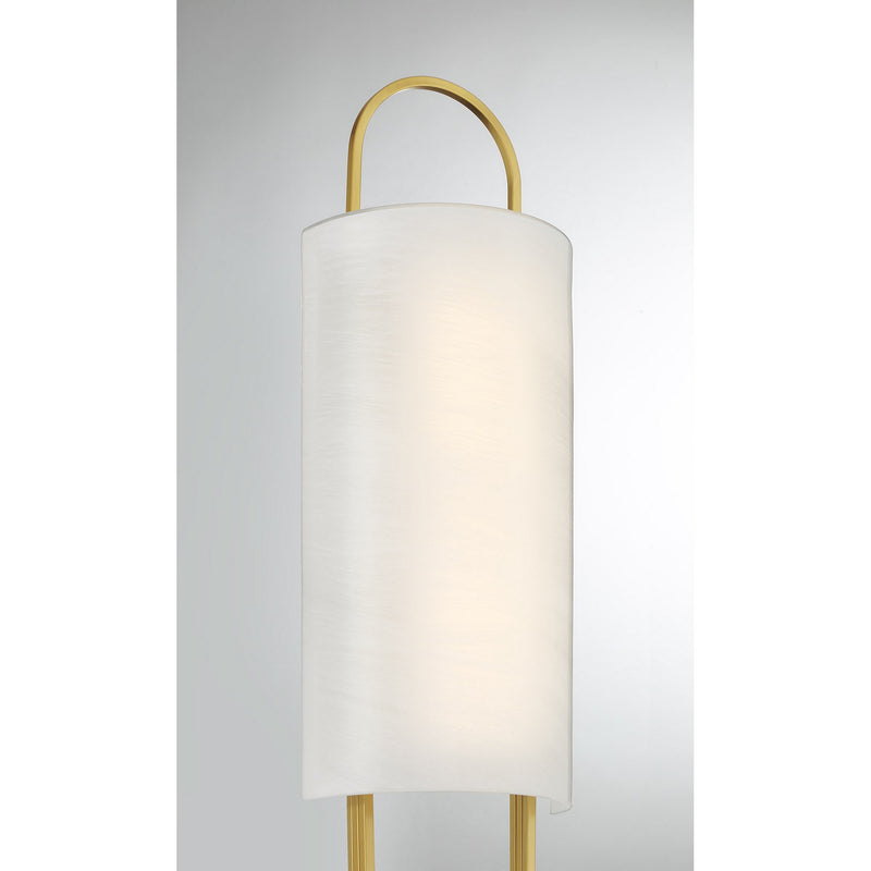 LED Wall Sconce<br /><span style="color:#4AB0CE;">Entrega: 4-10 dias en USA</span><br /><span style="color:#4AB0CE;font-size:60%;">PREGUNTE POR ENTREGA EN PANAMA</span><br />Collection: Tartine<br />Finish: Warm Brass