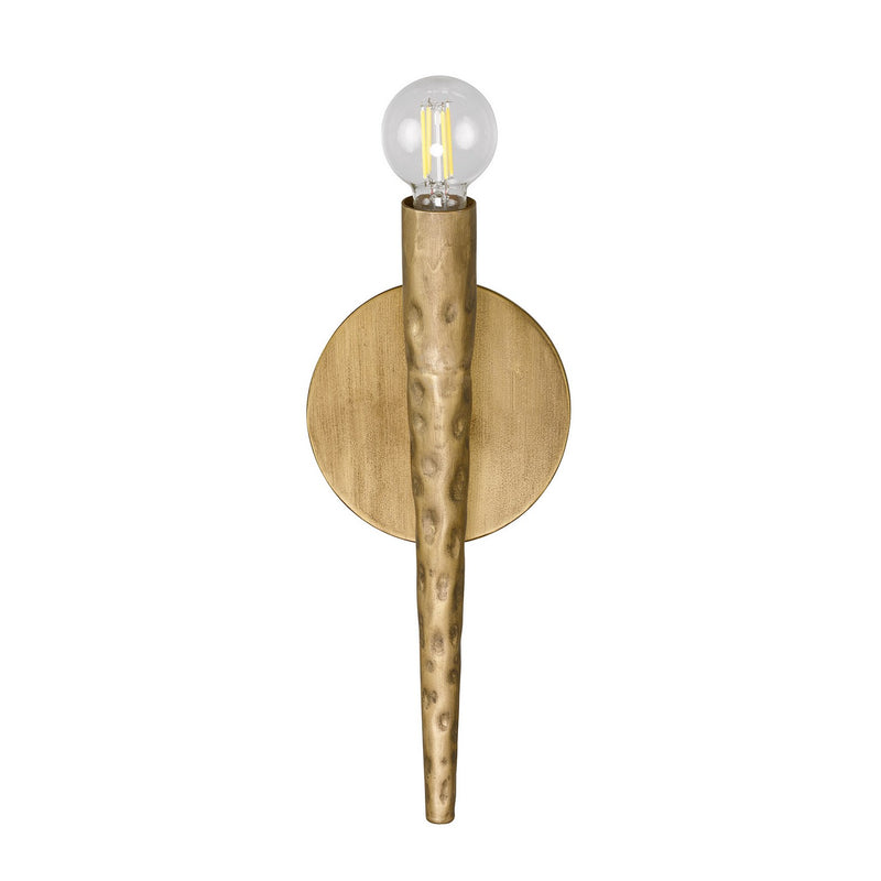 One Light Wall Sconce<br /><span style="color:#4AB0CE;">Entrega: 1-2 semanas en USA</span><br /><span style="color:#4AB0CE;font-size:60%;">PREGUNTE POR ENTREGA EN PANAMA</span><br />Collection: Belleza<br />Finish: Spumante