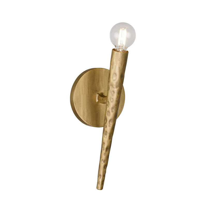 One Light Wall Sconce<br /><span style="color:#4AB0CE;">Entrega: 1-2 semanas en USA</span><br /><span style="color:#4AB0CE;font-size:60%;">PREGUNTE POR ENTREGA EN PANAMA</span><br />Collection: Belleza<br />Finish: Spumante