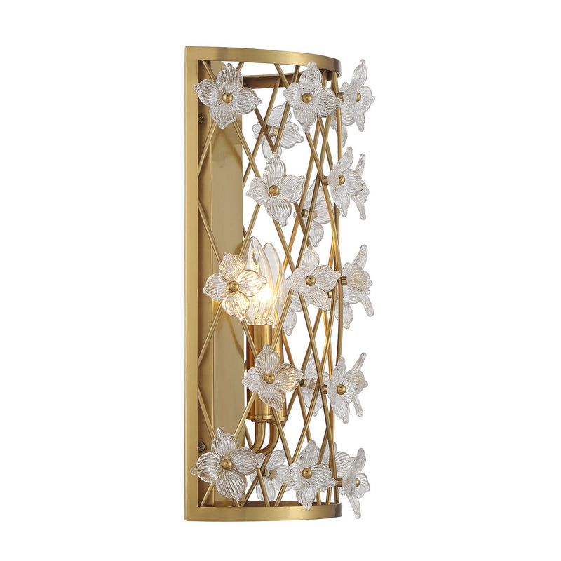 Two Light Wall Sconce<br /><span style="color:#4AB0CE;">Entrega: 4-10 dias en USA</span><br /><span style="color:#4AB0CE;font-size:60%;">PREGUNTE POR ENTREGA EN PANAMA</span><br />Collection: Bailey<br />Finish: Warm Brass