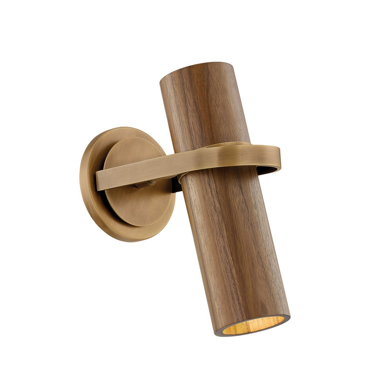 Troy Lighting - B3011-PBR - One Light Wall Sconce - Lennox - Patina Brass
