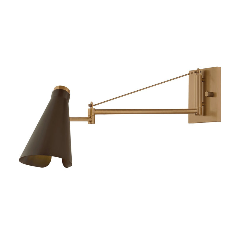 Troy Lighting - B4314-PBR/BRZ - One Light Wall Sconce - Andersen - Patina Brass/Bronze