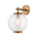 Troy Lighting - B6214-PBR - One Light Wall Sconce - Marco - Patina Brass