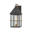 Troy Lighting - B6617-PBR/GRA - One Light Wall Sconce - Toby - Patina Brass