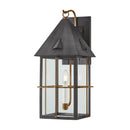 Troy Lighting - B6623-PBR/GRA - One Light Wall Sconce - Toby - Patina Brass