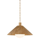 Troy Lighting - F1422-PBR - One Light Pendant - Woodside - Patina Brass
