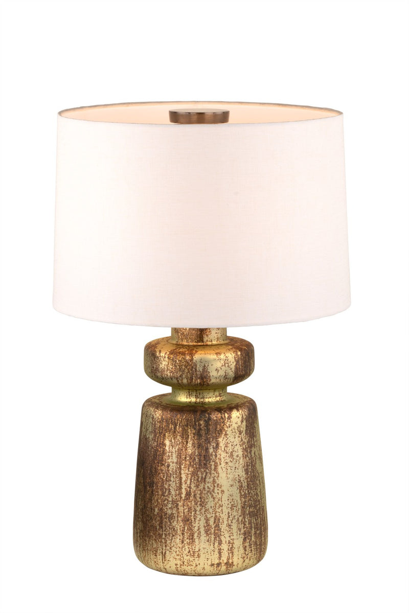 Troy Lighting - PTL5122-PBR - One Light Table Lamp - Terron - Patina Brass