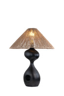 One Light Table Lamp<br /><span style="color:#4AB0CE;">Entrega: 4-10 dias en USA</span><br /><span style="color:#4AB0CE;font-size:60%;">PREGUNTE POR ENTREGA EN PANAMA</span><br />Collection: Rhu<br />Finish: Bronze